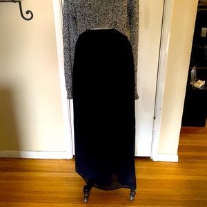 Black Long Skirt